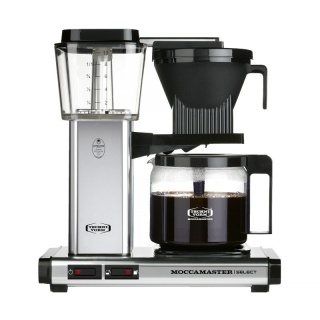 Ekspres przelewowy Moccamaster z serwerem - Silver Brushed