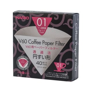 Filtry papierowe - Drip Hario V60-01