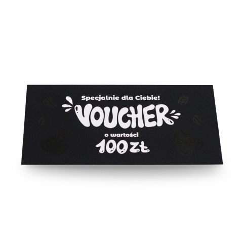 Voucher do kawiarni 100zł Voucher do kawiarni 100zł