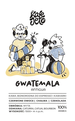 Wakacyjna Gwatemala Antigua - Espresso - 1kg