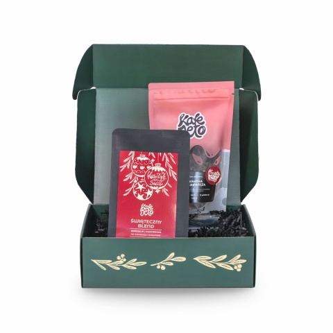 Zestaw prezentowy: kawa świąteczna + herbata